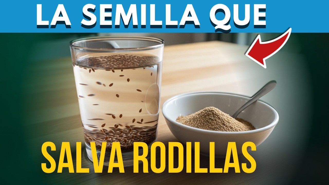 La SEMILLA de $1 que REGENERA Cartílago Mejor que el Colágeno y Calcio