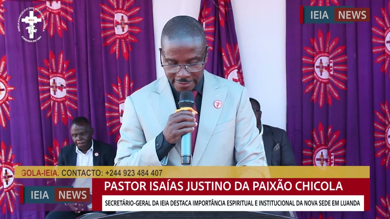 IEIA LANÇA PRIMEIRA PEDRA PARA CONSTRUÇÃO DA NOVA SEDE NACIONAL EM LUANDA