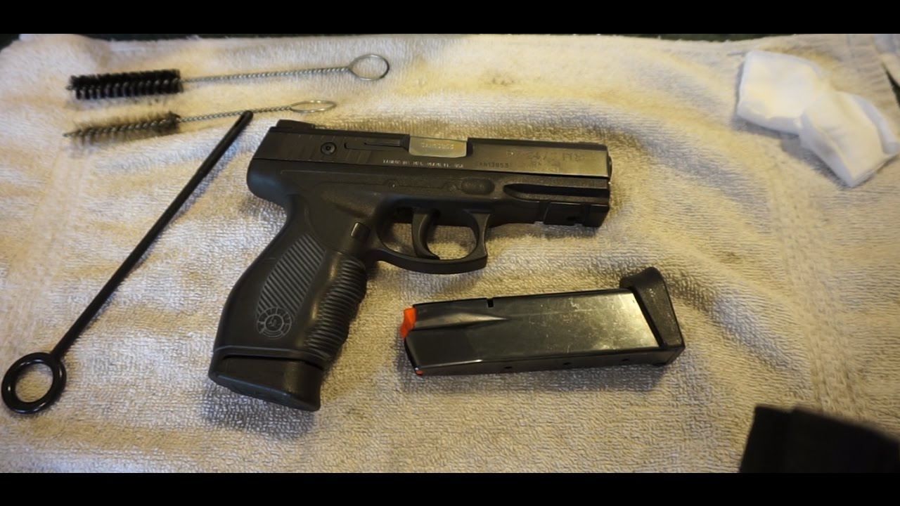 Чистка Taurus PT 24/7 Pro .40 S&W.