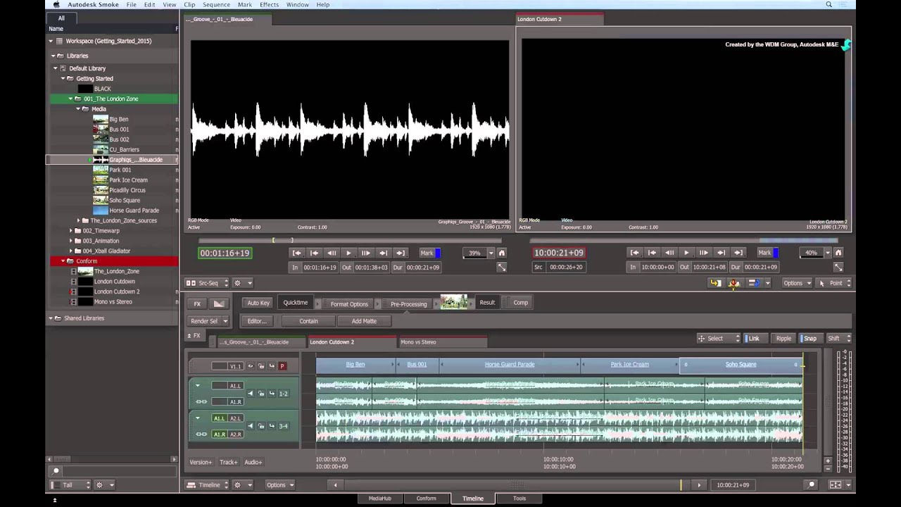 Sequence Patching - Audio Tracks