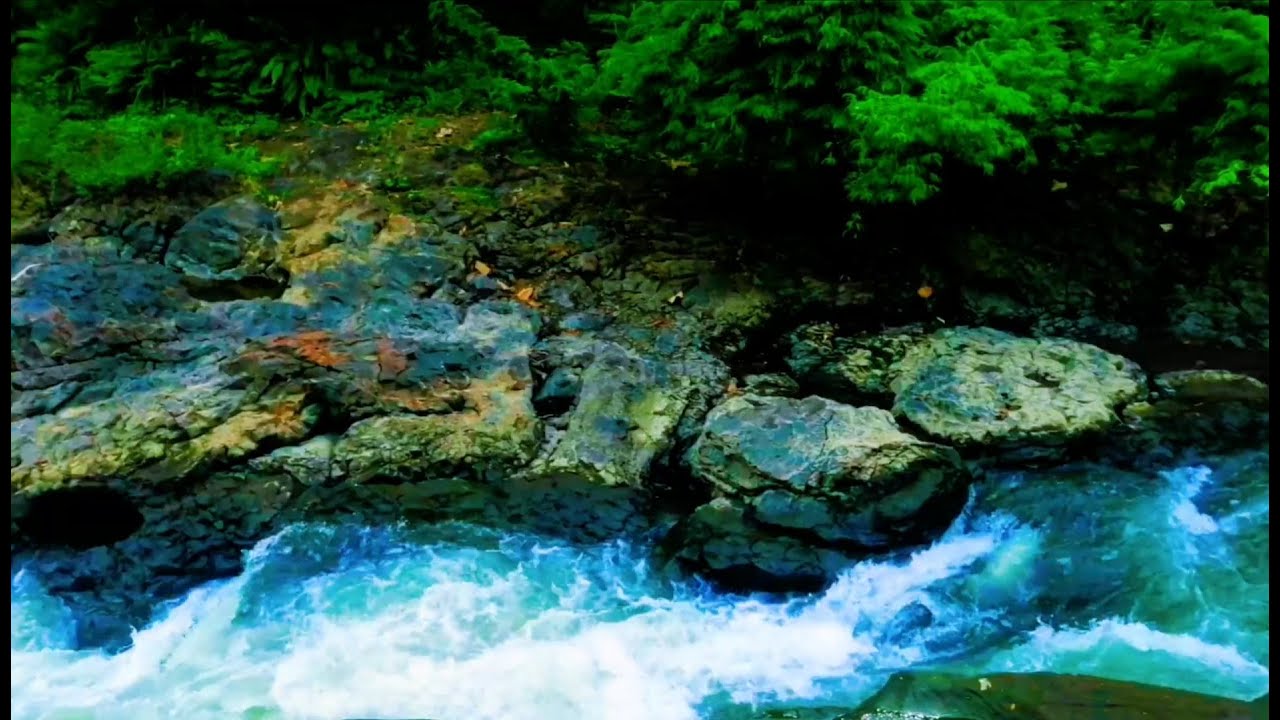 calm river sounds for deep sleep and stress relief