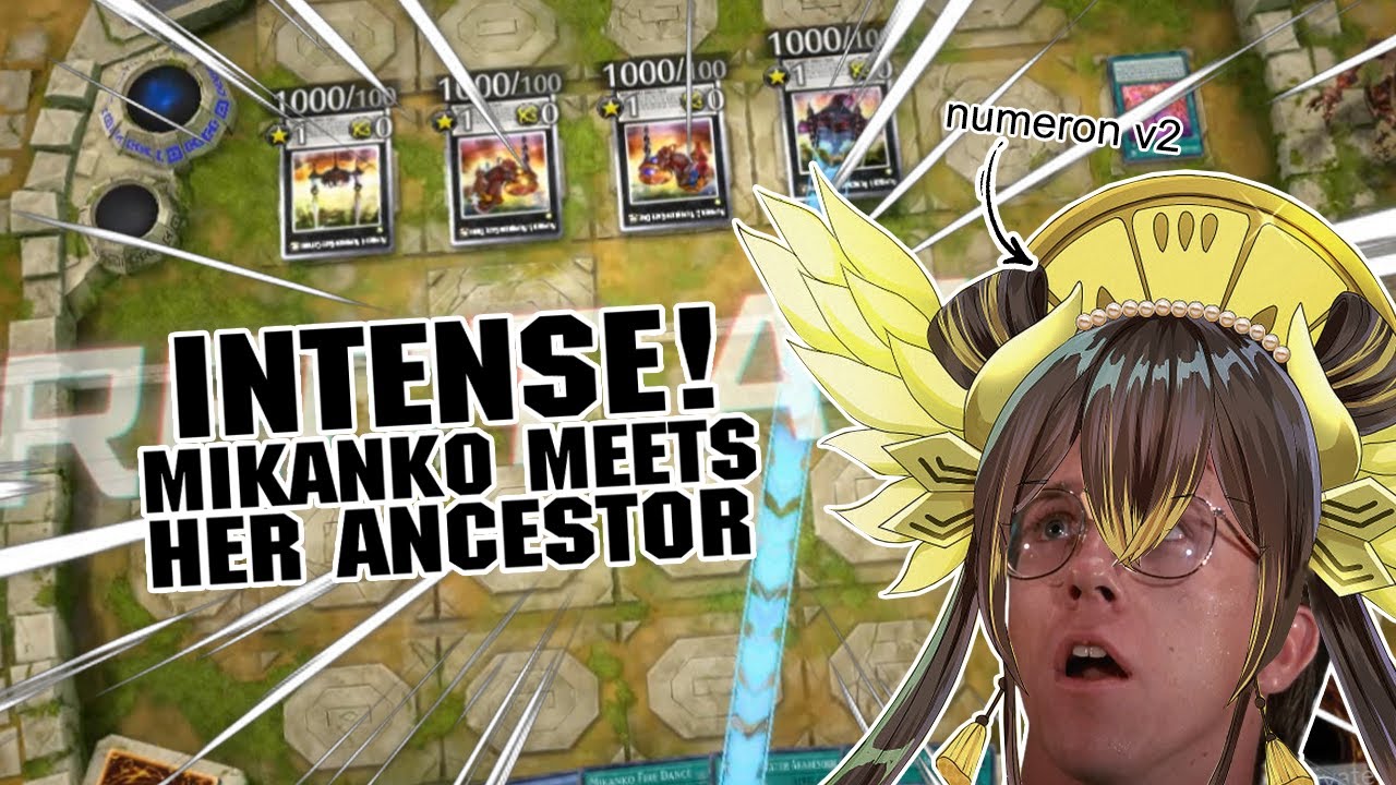 MIKANKO meets her OTK Ancestor NUMERON. Clutch Duel with Plot Twist Yugioh Master Duel