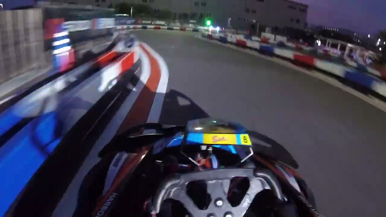 【カート動画】ハーバーサーキット幕張新都心 夜間走行