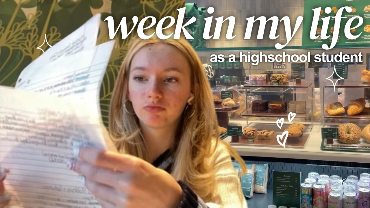 an average (but productive) week in my life || studying, ballet, tests, gym