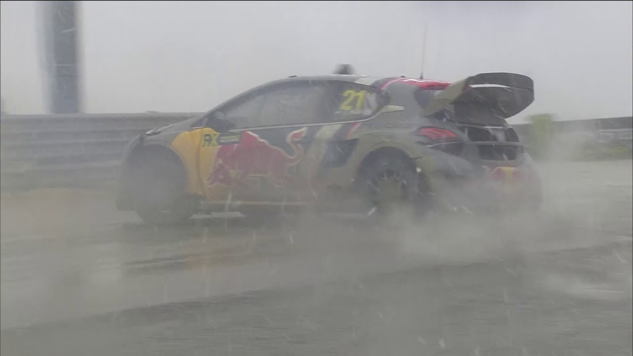 Timmy Hansen Crashes Out | Montalegre RX 2018