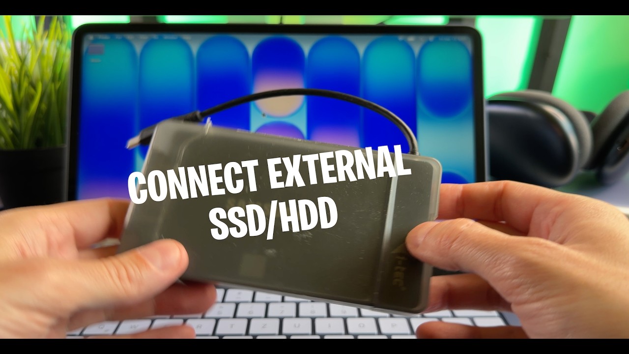 Как подключить и использовать внешний жесткий диск с MacBook Neo