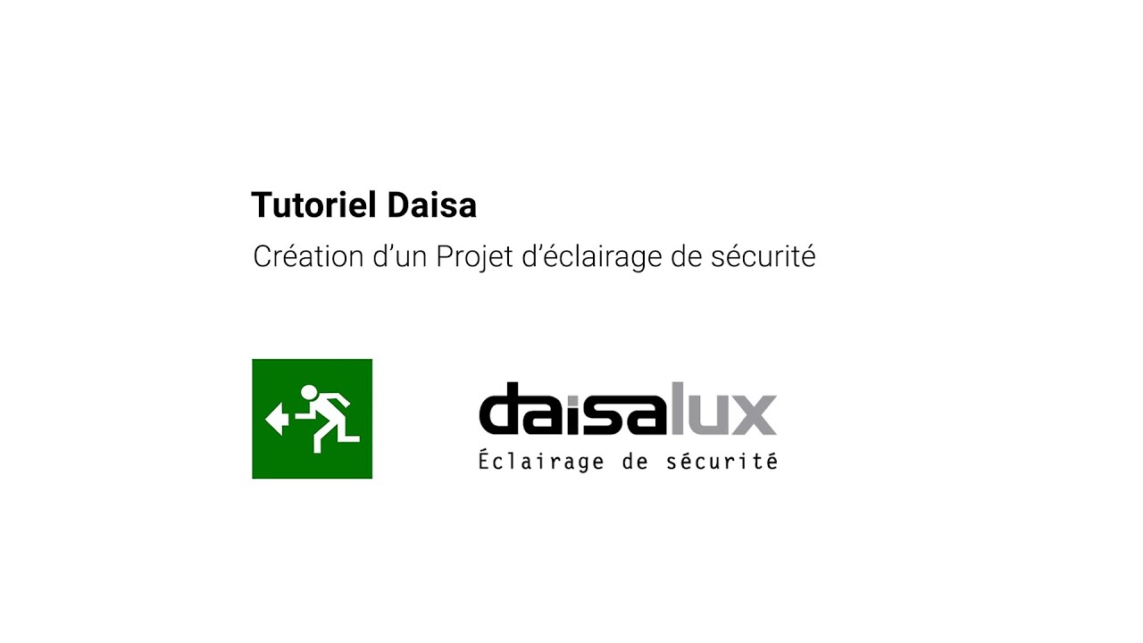 Calculez facilement votre projet d'éclairage de sécurité avec le logiciel Daisa