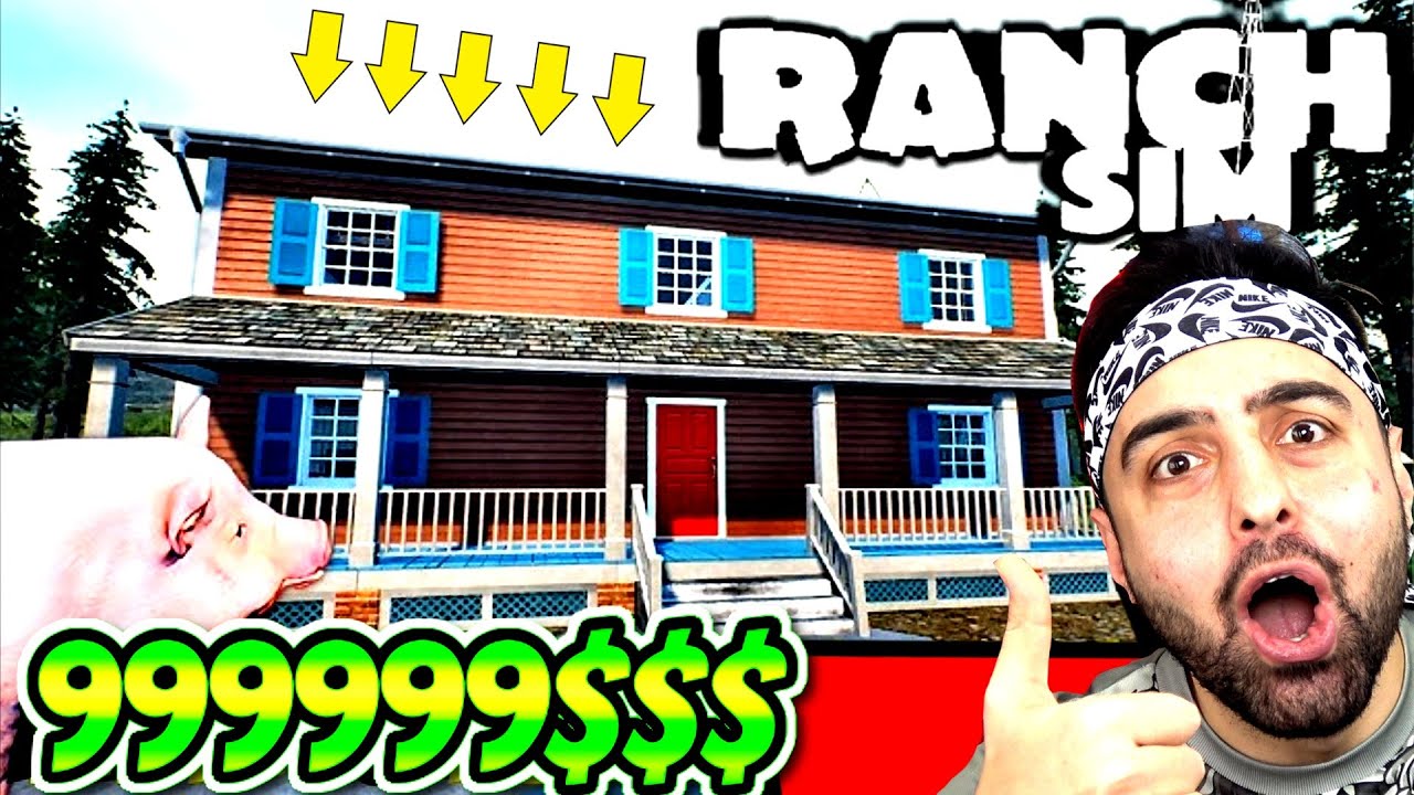 YENİ G&Uuml;NCELLEME 😱 99999$ ULTRA YENİ L&Uuml;KS EVİMİZ 🔥 RANCH SIMULATOR EKİP !