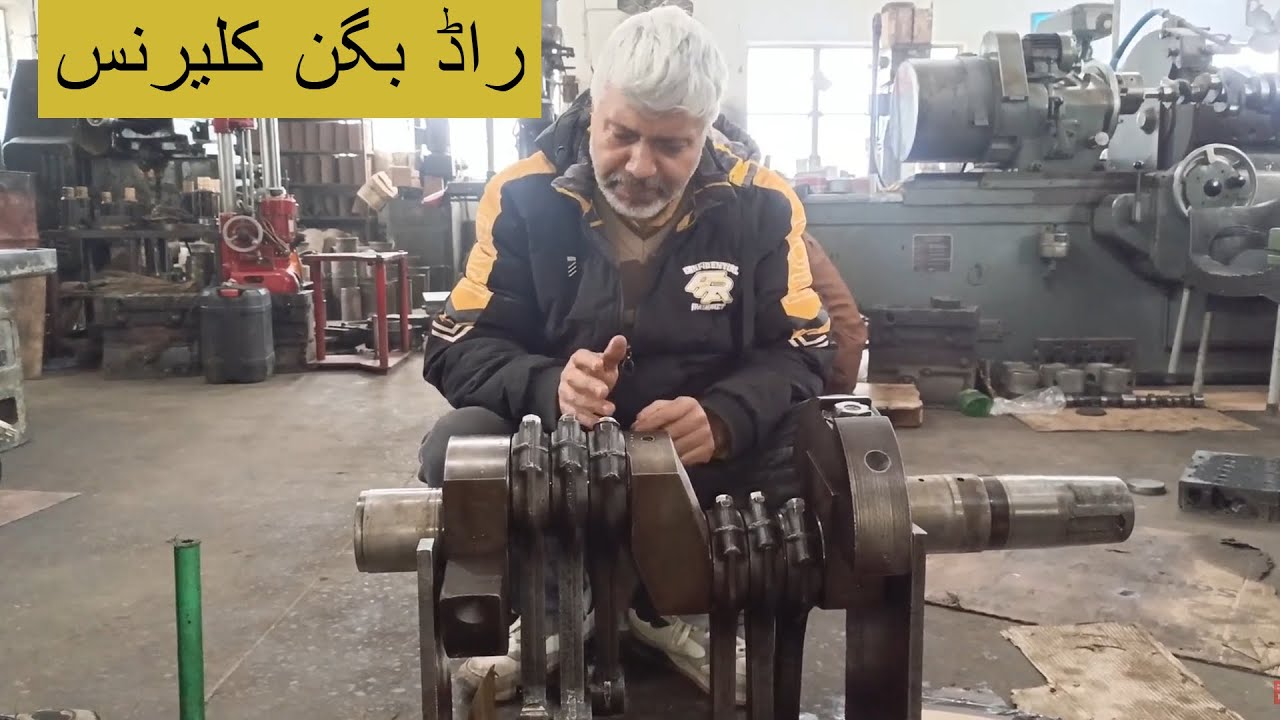 Compressor Crankshaft Rod Bearing Making and Clearance Check