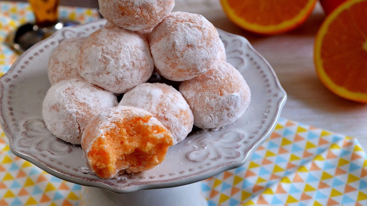 Trufas de chocolate blanco y naranja. Fáciles y deliciosas