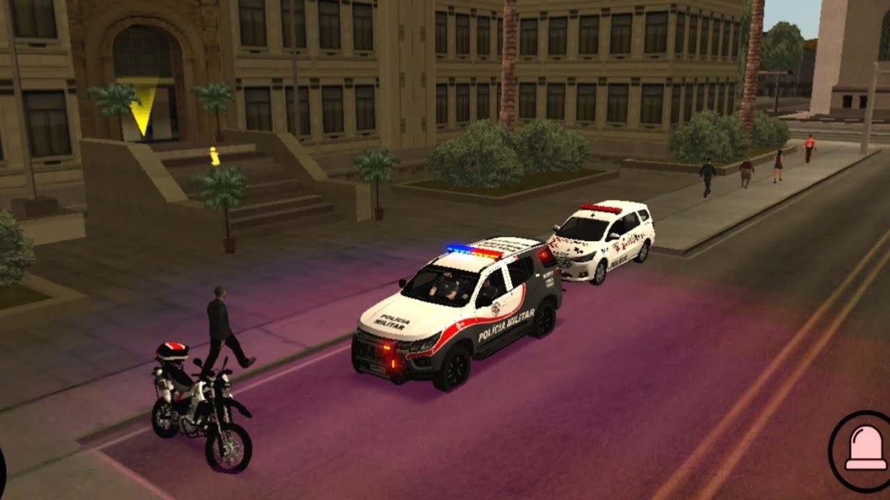 GTA SANDRA MOD POLÍCIA SAO PAULO 🚨
