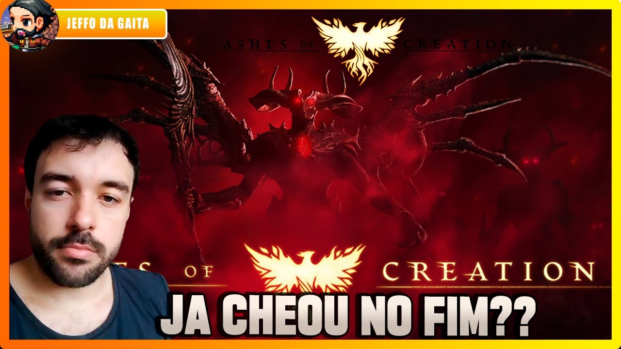 Ashes of Creation ja ACABOU?????? ( React Zeus)