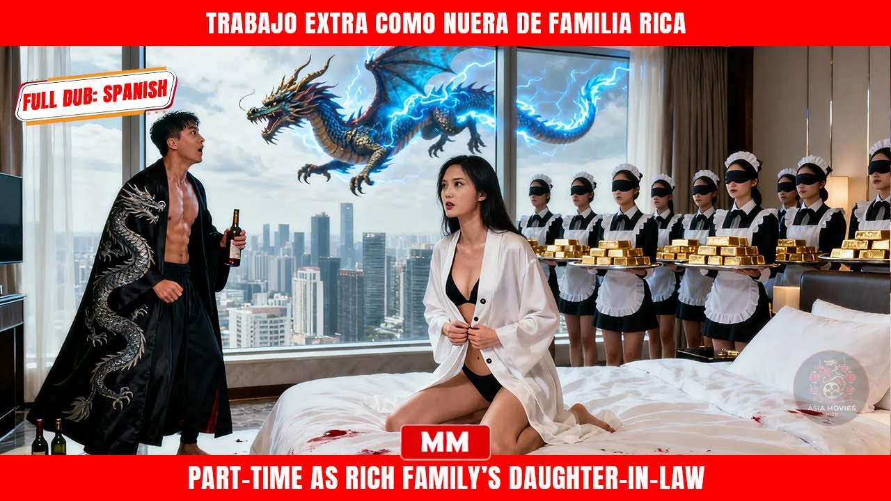 Trabajo Extra Como Nuera De Familia Rica | Filme de Acción de CEO | HUB de Películas Asiáticas