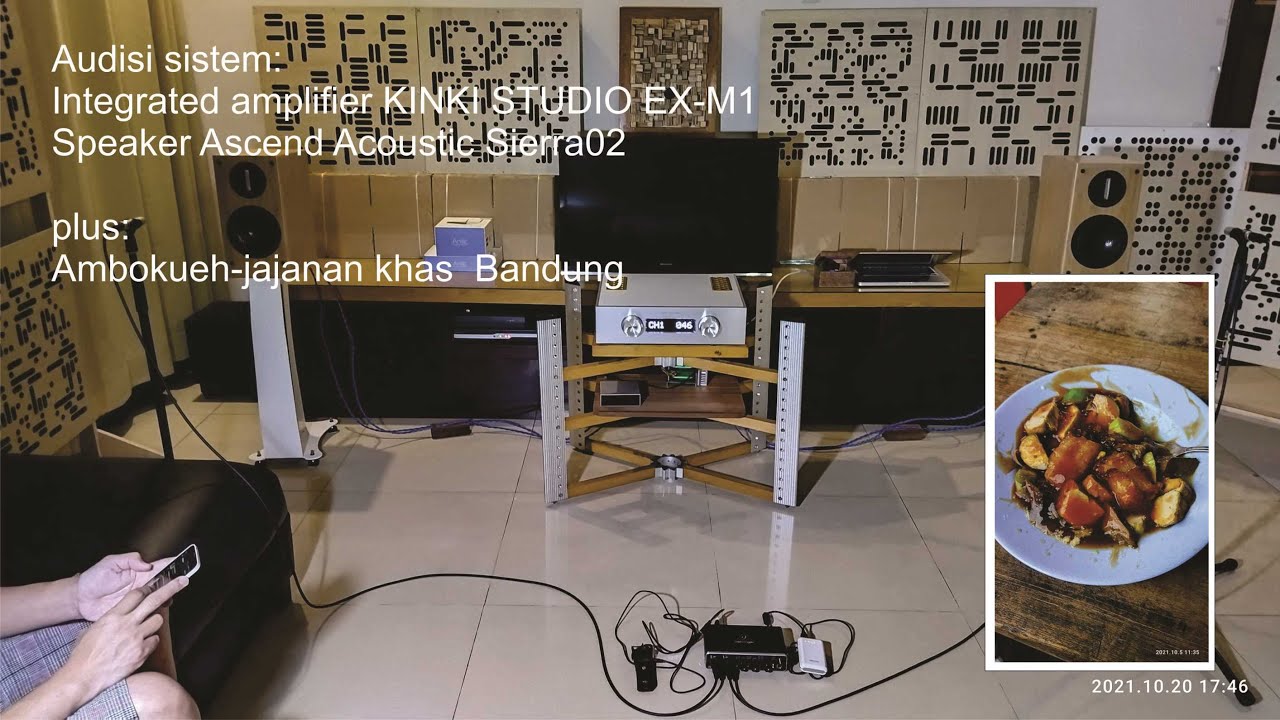 Audisi sistem: KINKI STUDIO EX-M1 integrated amplifier