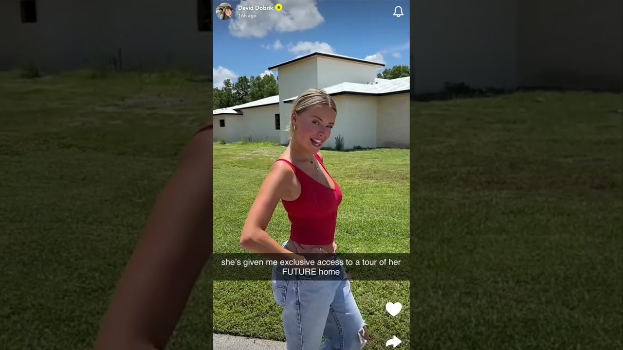 $7'000'000 CORINNA COPF MANSION HOME TOUR PART 1 David Dobrik Snapchat 20 Jul 2025 2