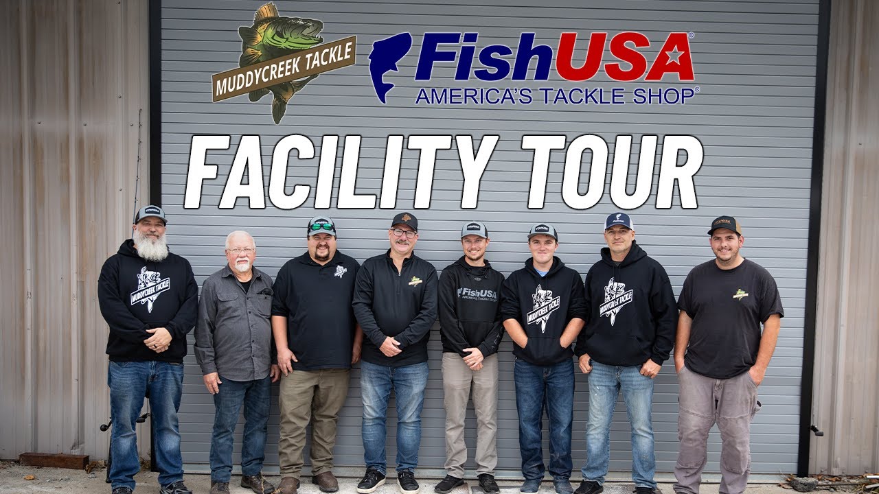 Inside the Muddycreek Tackle Factory | A Full Start-to-Finish Facility Tour by FishUSA