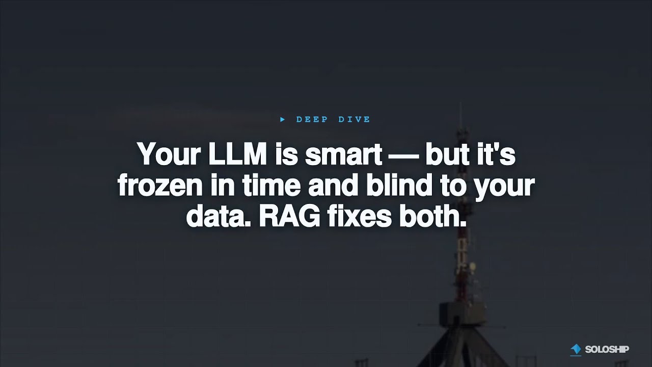 RAG: Give Your LLM Live Data & Your Own Docs