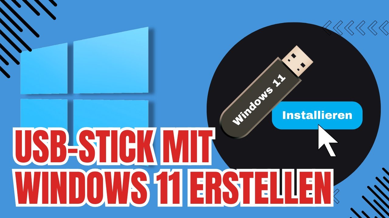 Windows 11 Bootf&auml;higen Installations-USB-Stick erstellen | Schritt-f&uuml;r-Schritt Anleitung 2024