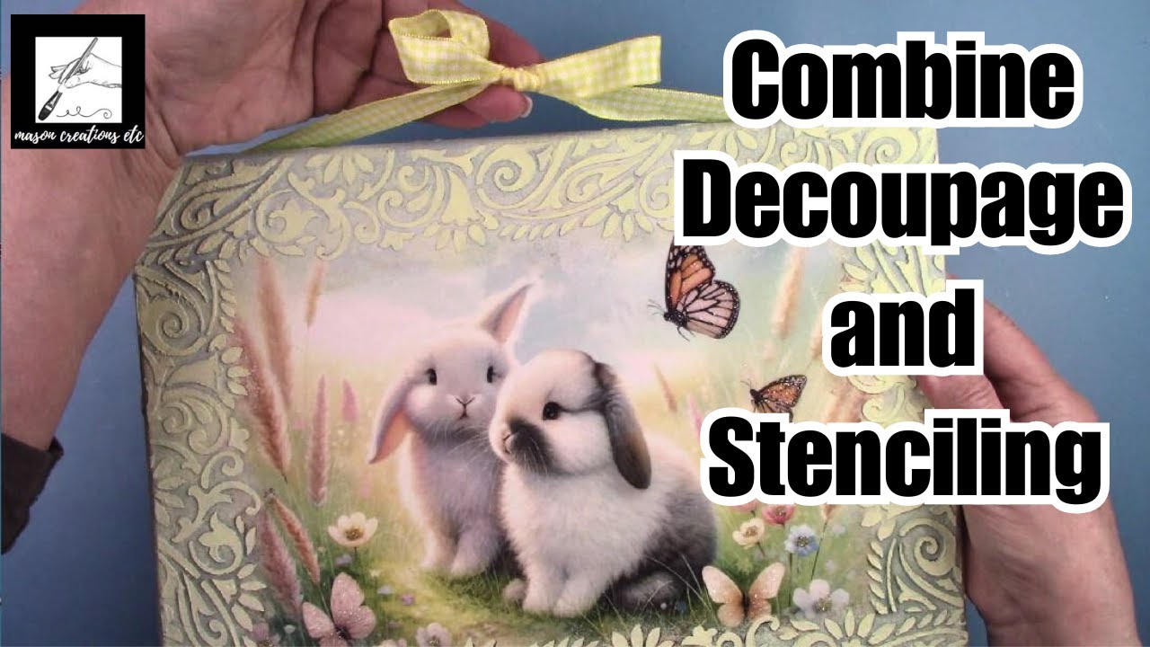 How to Create a MIXED MEDIA Canvas – EASY Step by Step TUTORIAL