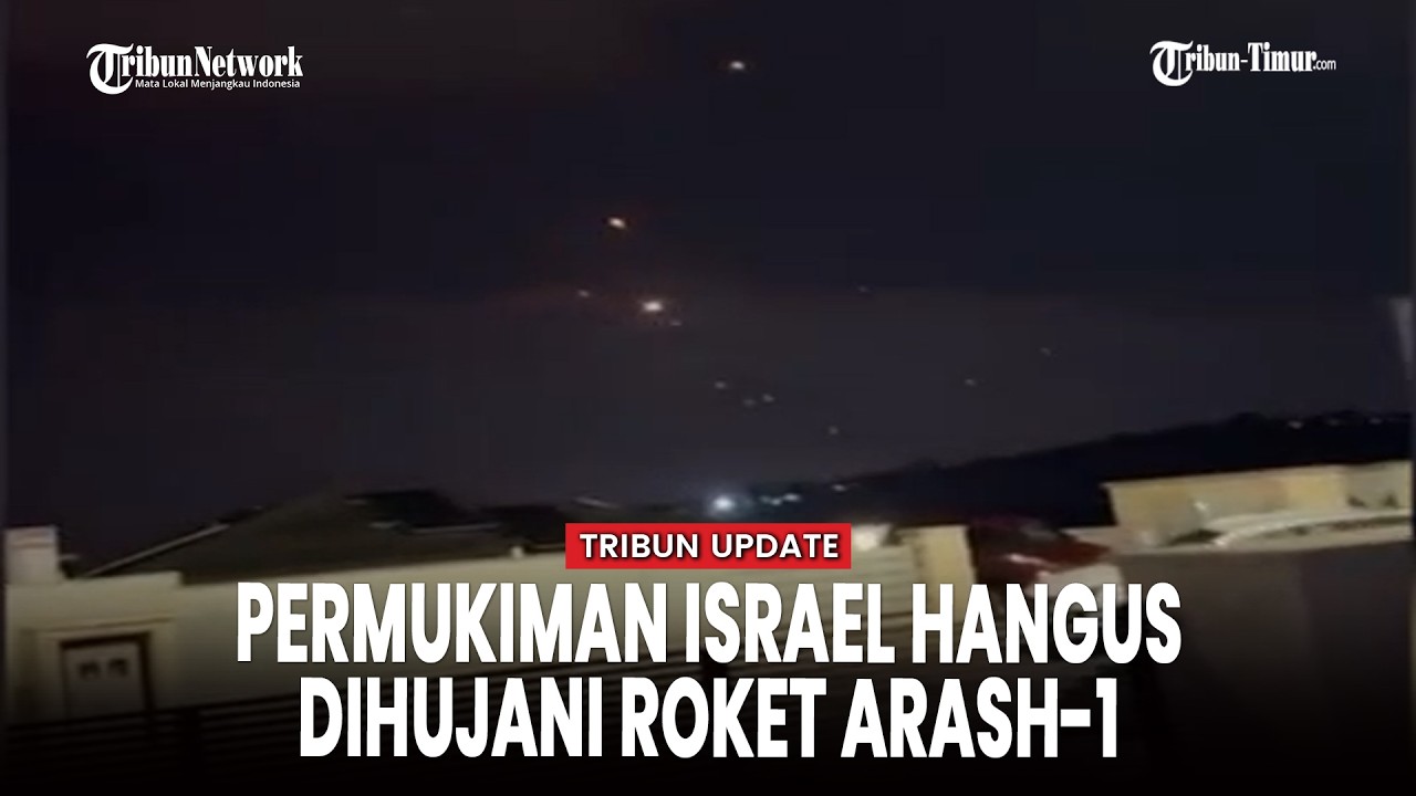 [FULL] Detik-detik Hizbullah Hujani Permukiman Israel dengan Roket Grad dan Arash-1