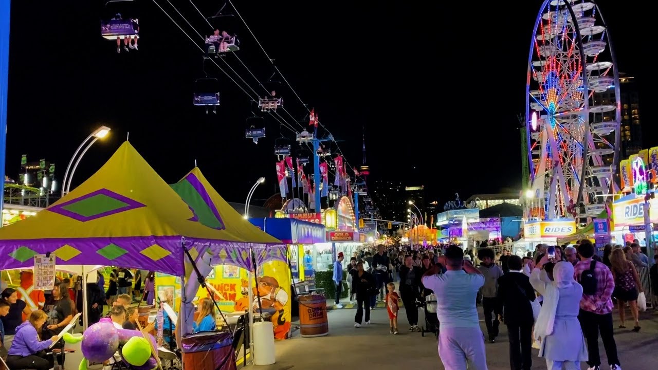 Canadian National Exhibition (CNE) - The Midway (Short Ver.) - Aug 18, 2025 - Toronto, Canada 🇨🇦