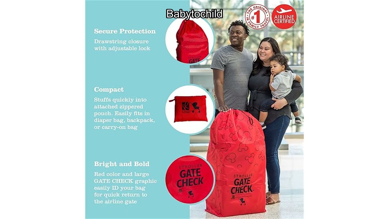 Essential Gate Check Bag Review: Protect Your Stroller with Disney Magic!