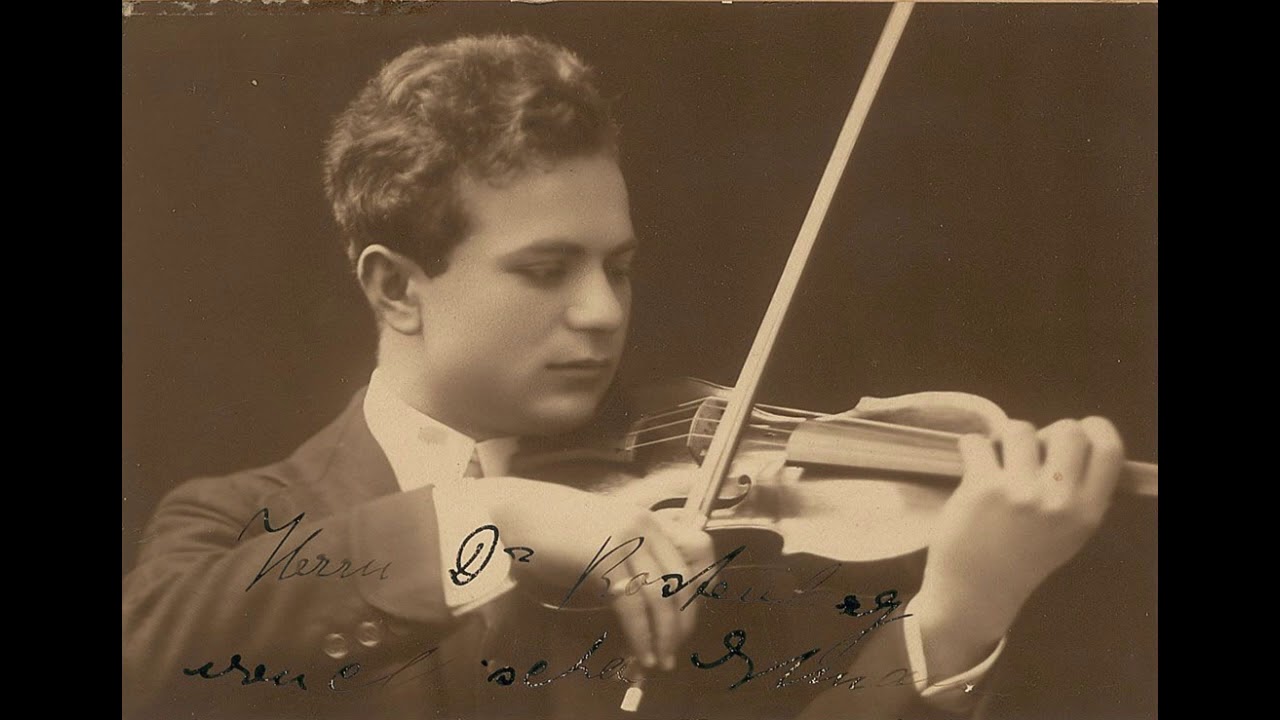 Mischa Elman plays Beethoven Concerto (live)