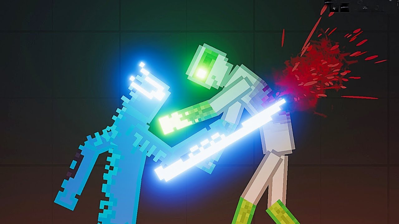 Electro Human#2 vs Super Human in People Playground 1.13.1