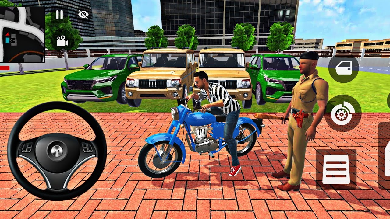 🎀Indian Thift Auto Simulator🎮Modify Thar Purchase Franklin Drive in Road🛣️Game🎮#gta
