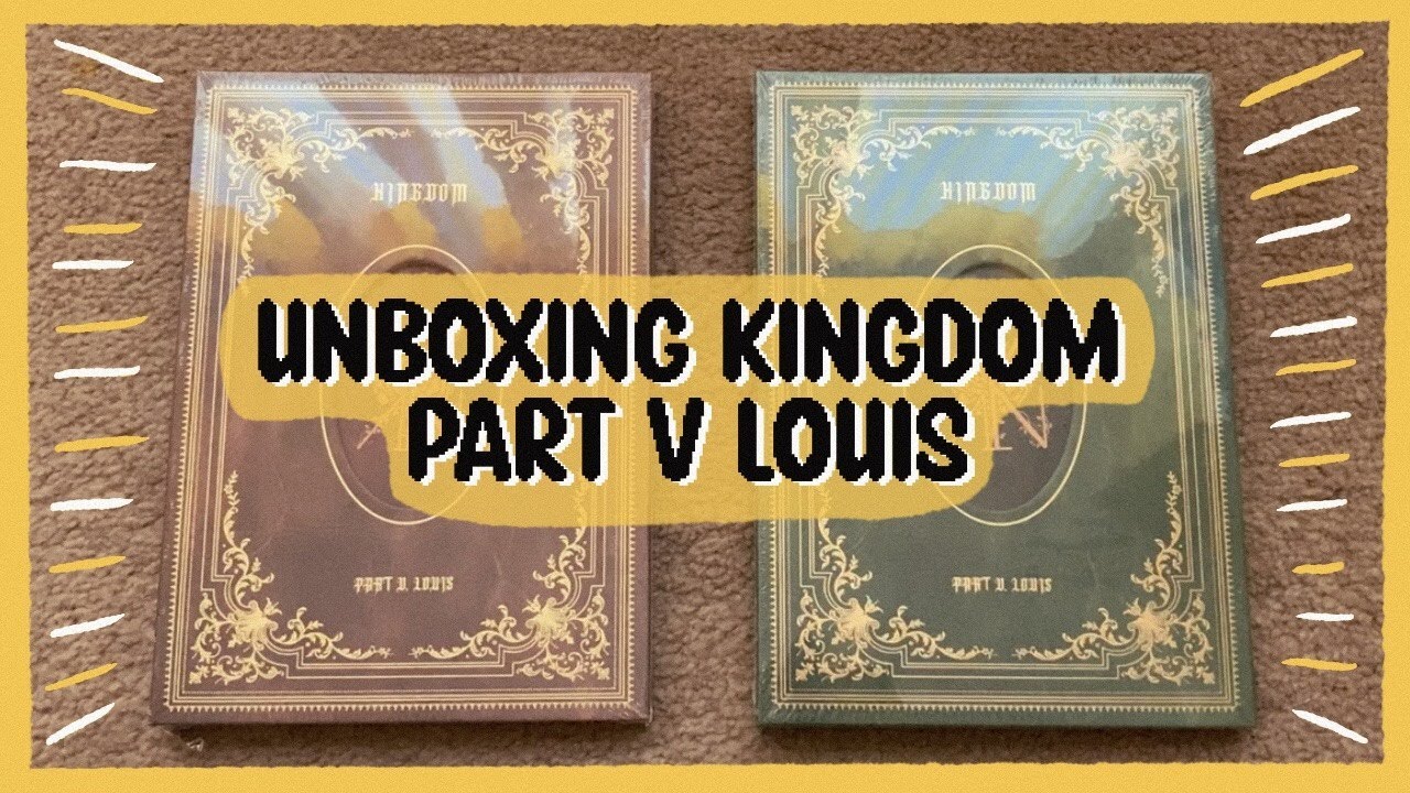 ✨ Unboxing History Of Kingdom: Part 5 Louis ✨