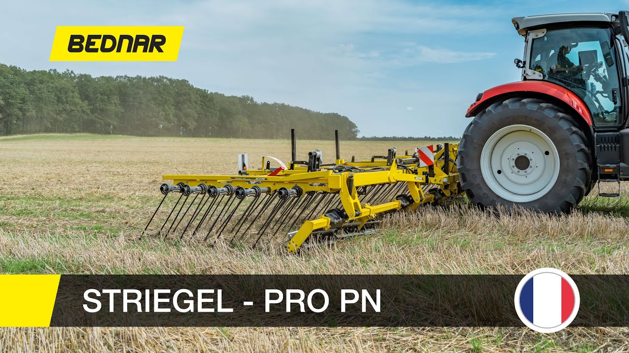 BEDNAR FMT | Des herses à paille polyvalentes STRIEGEL-PRO PN
