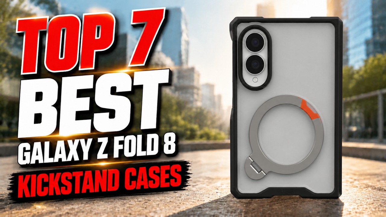 Top 7 Best Galaxy Z Fold 8 Kickstand Cases 2026!