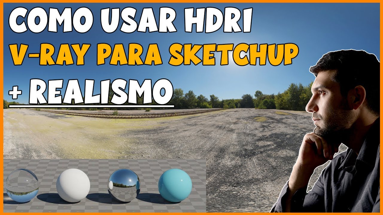 ILUMINAÇÃO REALISTA HDRI VRAY SKETCHUP