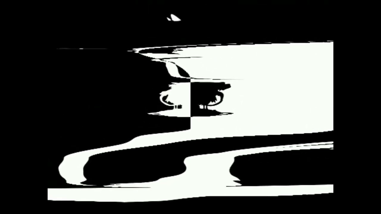 Bad Apple but the nth Row of Pixels is Delayed by n Frames