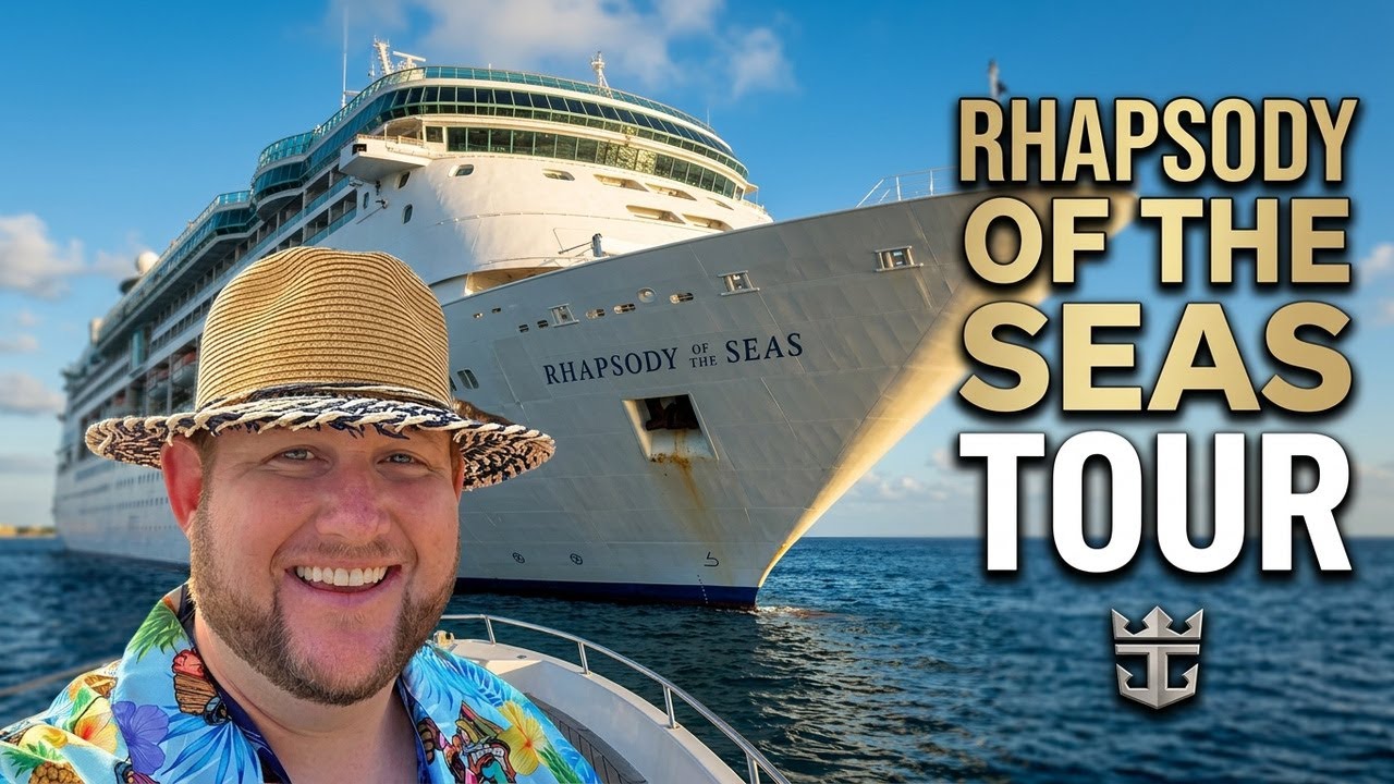 First Looks! ROYAL CARRIBEAN Rhapsody Of The Seas Cruise Ship Tour