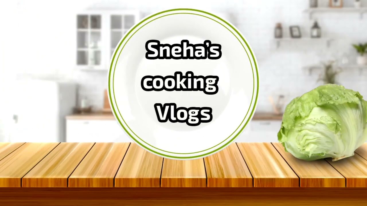 Sneha 's Cooking Vlogs...🤗Intro🔥