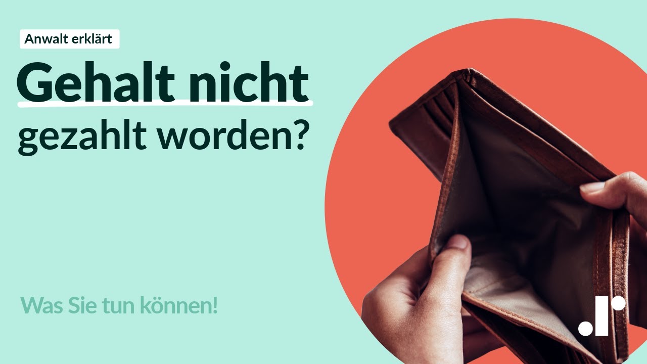 Arbeitgeber zahlt nicht: Was kann ich tun? | rightmart