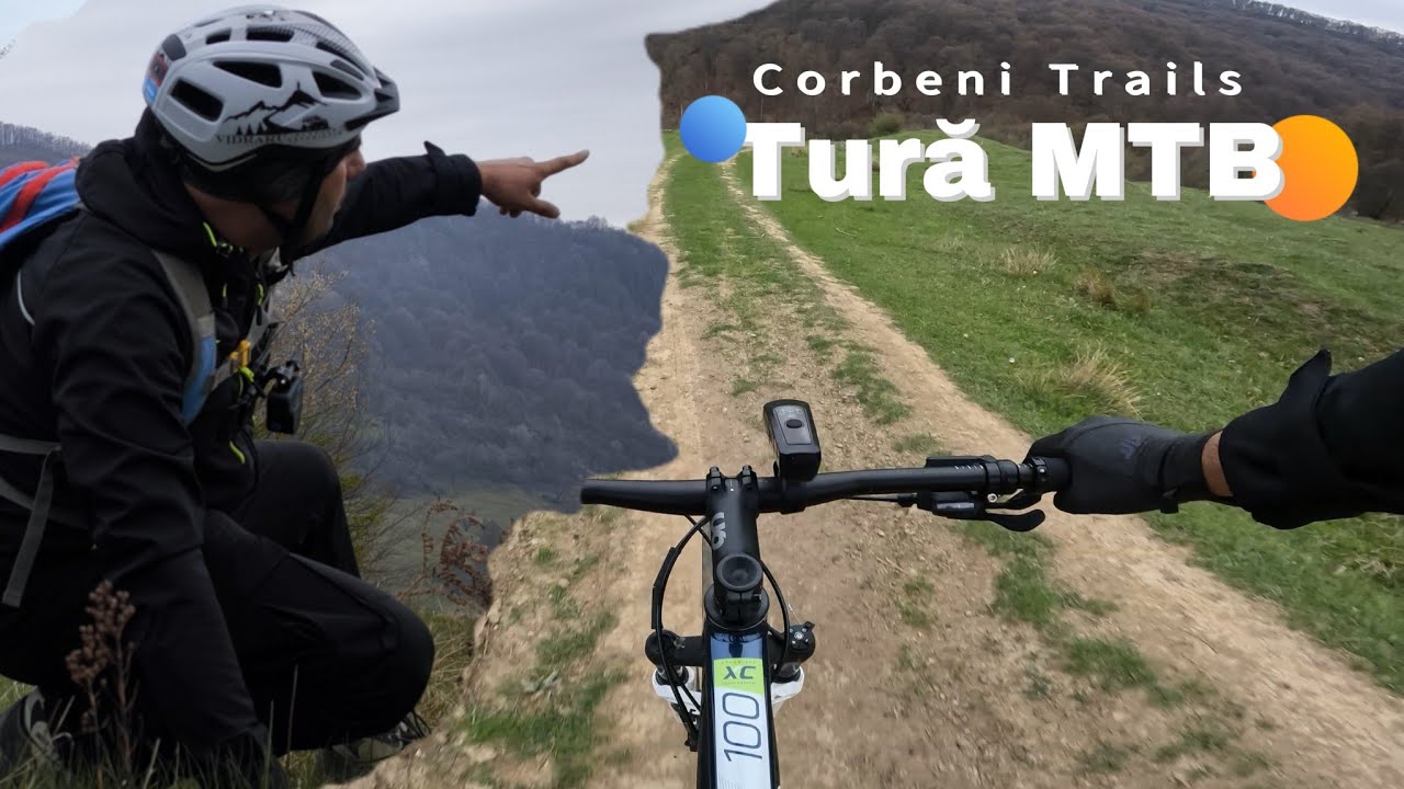 Tură cu bicicleta prin Corbeni, Argeș – Coborâre pe izlazul din Varu