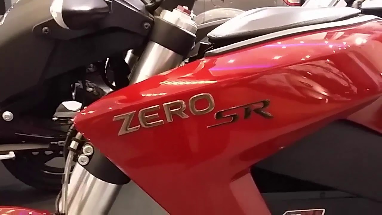 NEW ZERO SR - 100% ELECTRIC MOTORBIKE WALKAROUND