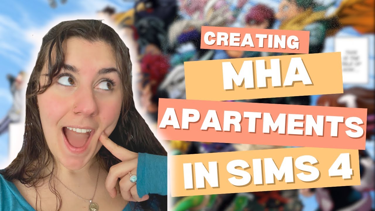 Making MY HERO ACADEMIA apt  in Sims 4 
