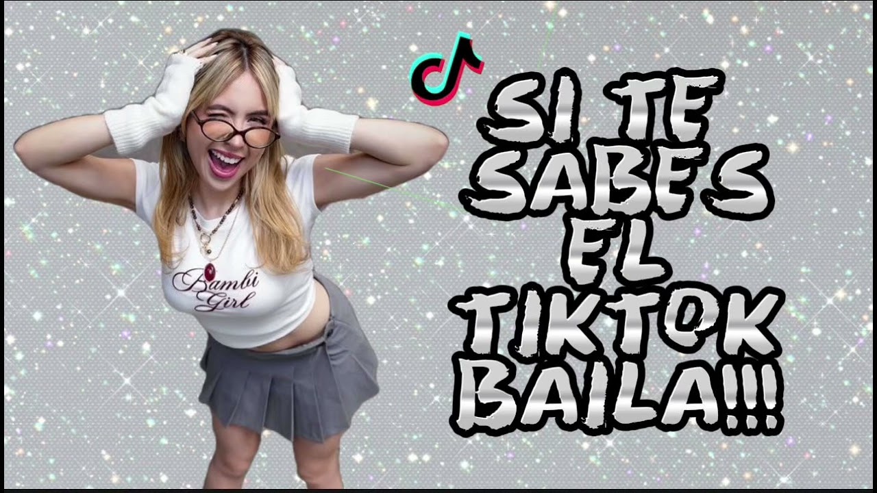 Si te sabes el tiktok baila!!!