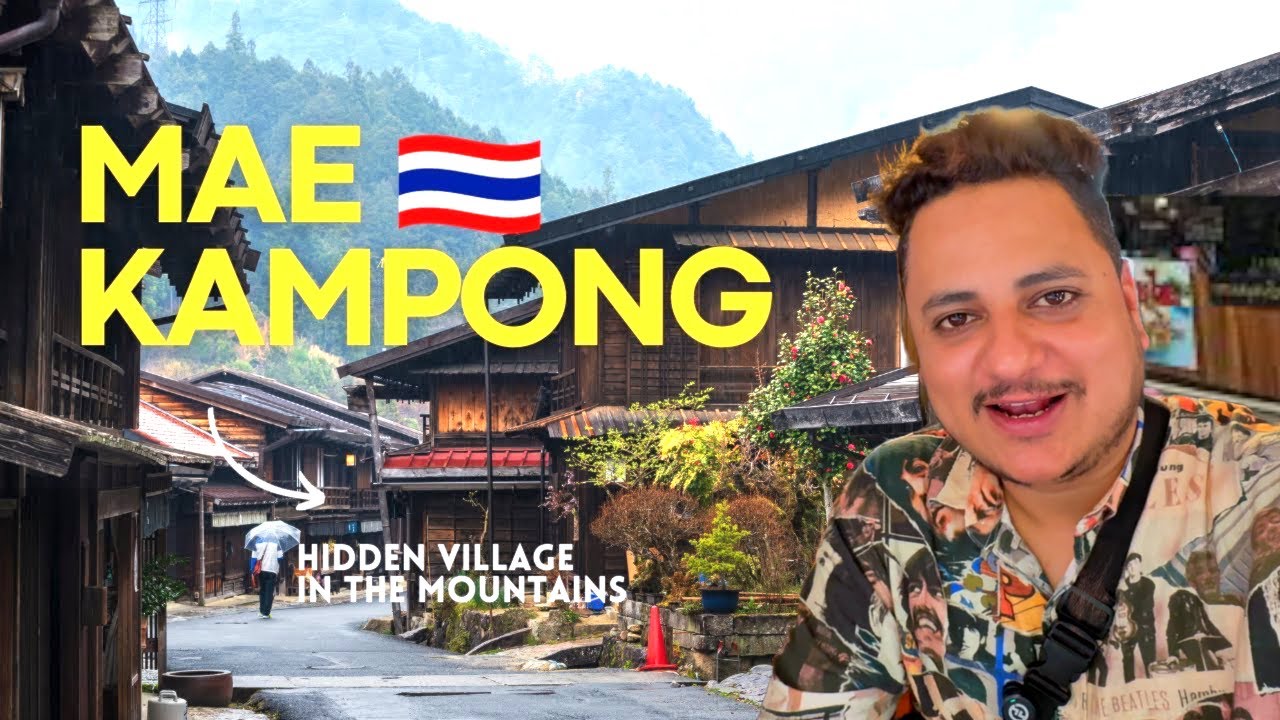 Hidden Mountain Village Mae Kampong with My Thai Girlfriend | India to Thailand Vlog | RK vlogs
