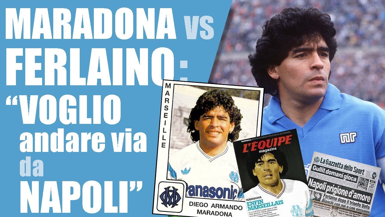 Maradona al Marsiglia: storia un trasferimento mancato