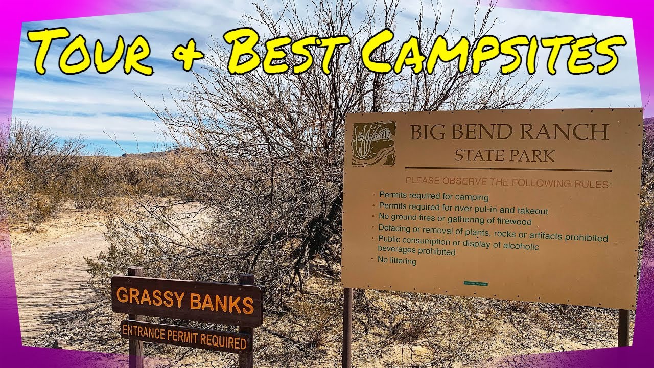 Grassy Banks Camping Area | Big Bend Ranch State Park