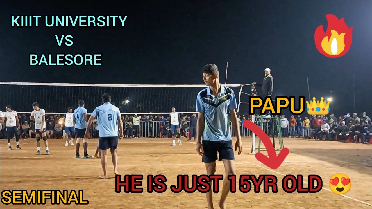 AGE IS JUST A NUMBER✨|| 15YR OLD YOUNG BOY PAPU PLAYING SPECTACULAR🤯||KIIT🔥VS BALESORE 💪#viralvideo