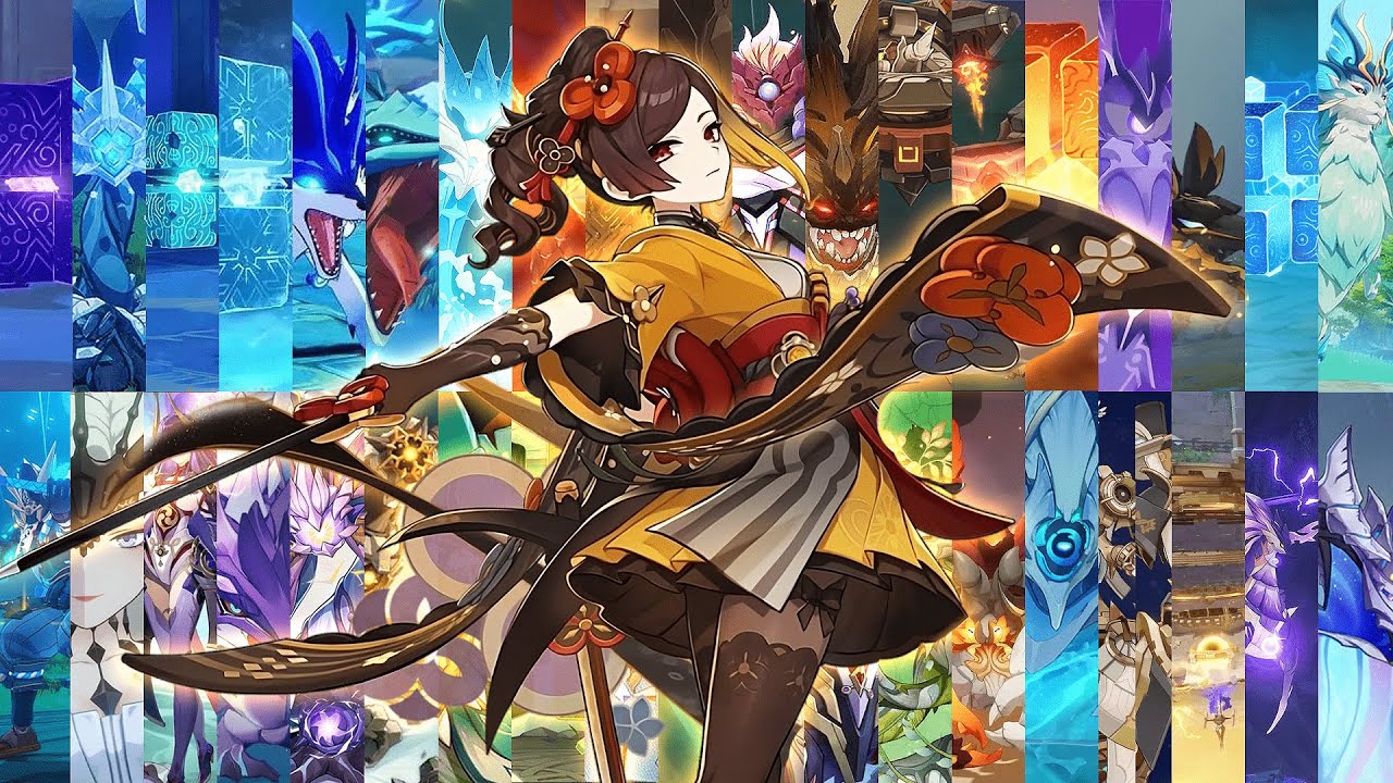 C0 Main DPS Chiori Against All Bosses In The Game