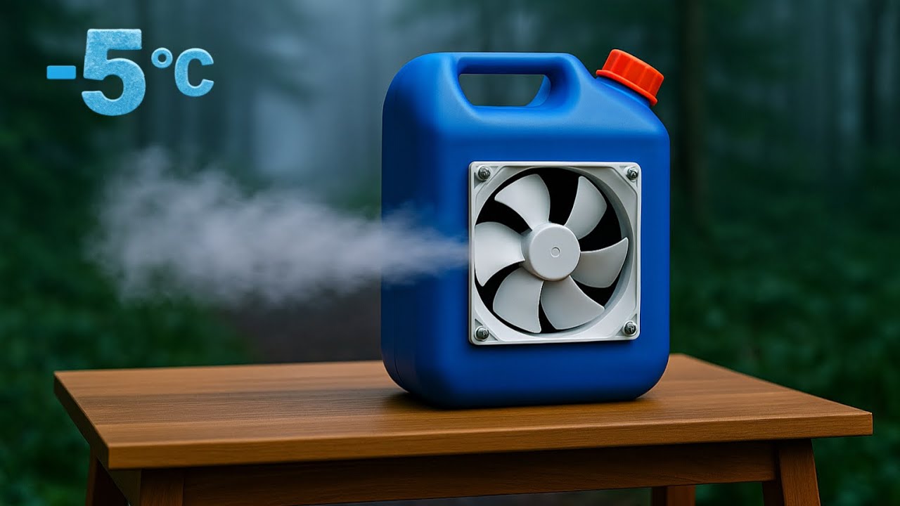 Goodbye to Summer Heat: I Built an Air Conditioner Using Scrap, Free Cooling