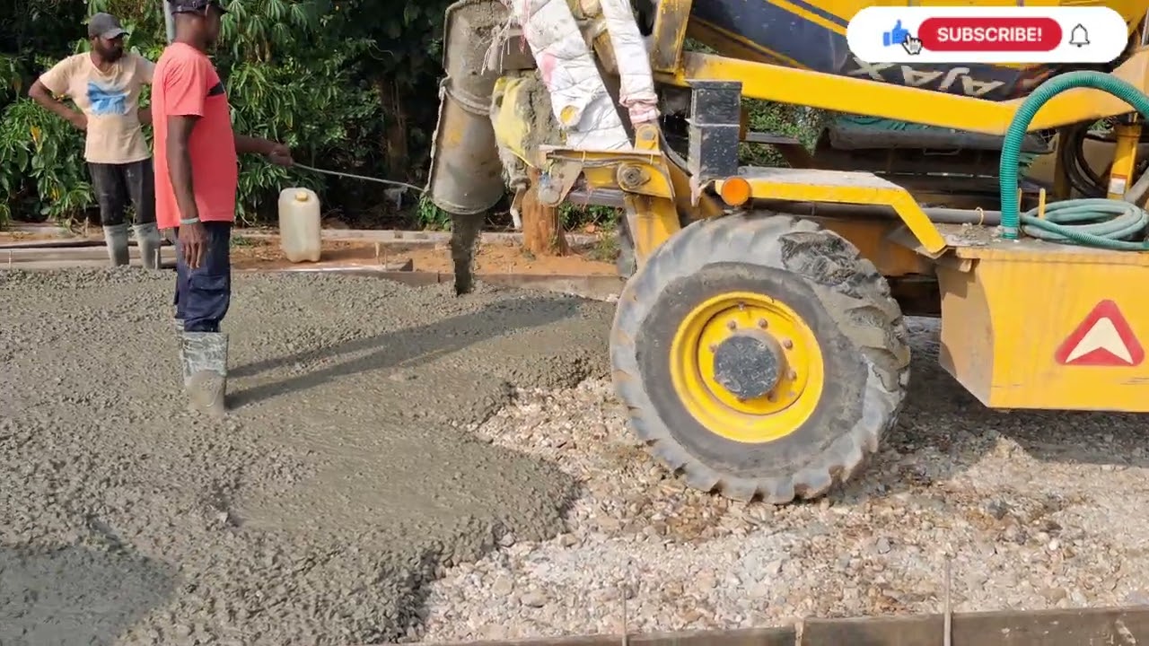 DIY Concrete Flooring Construction part 8 #construction #civilengineering 