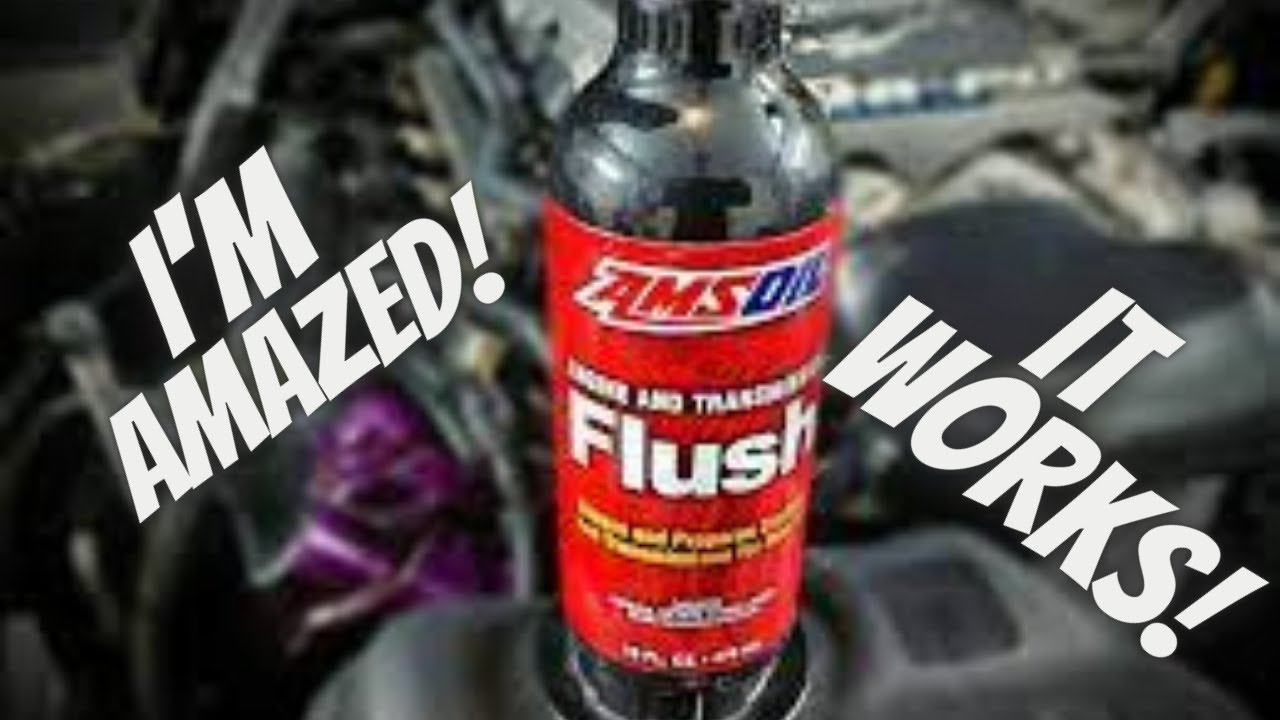 I'm Amazed!  Amsoil Engine Flush and Amsoil Oil Change On My Ford Ranger