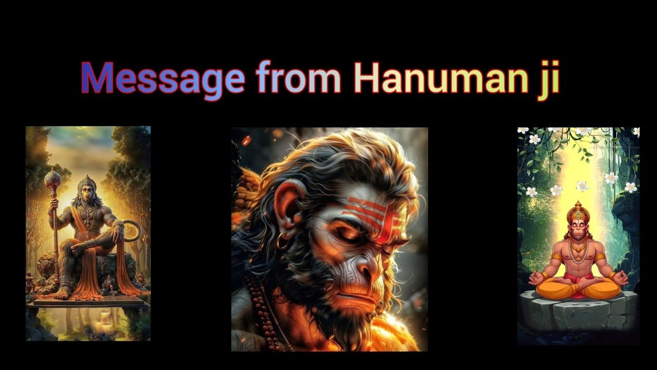 TIMELESS MESSAGE FROM HANUMAN JI #hanumanji #youtube #message #timeless timeless